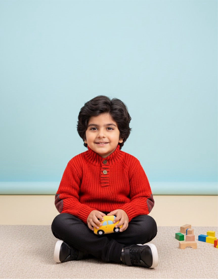 Rustic Bunny Button's Neck