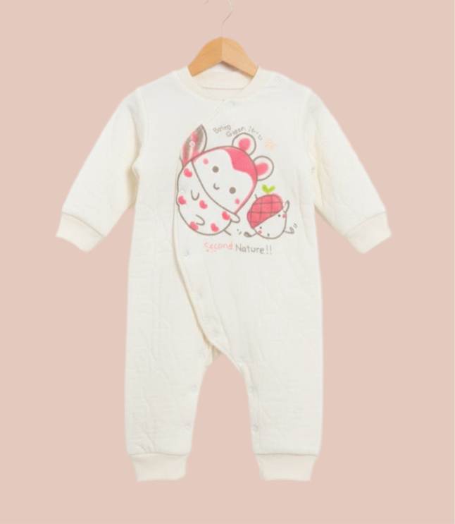 Cozy Quilty Cotton Romper