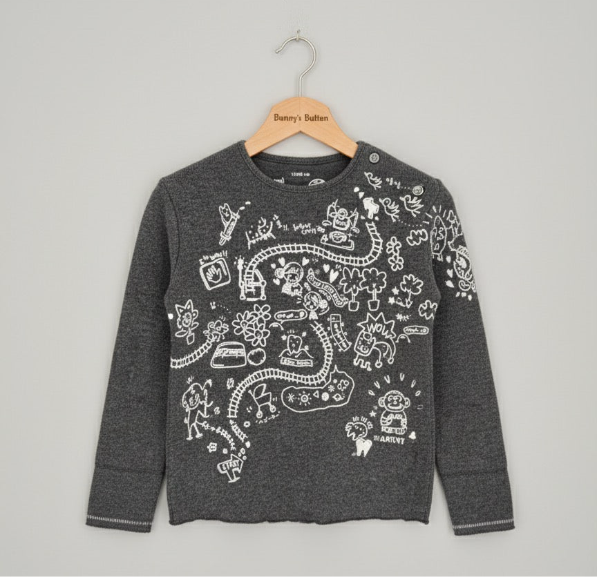 Grey Labyrinth Shirt