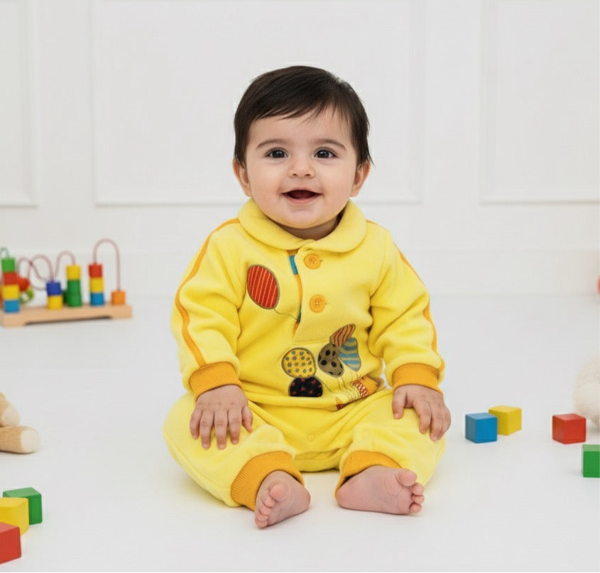 Giraffe Balloon Romper