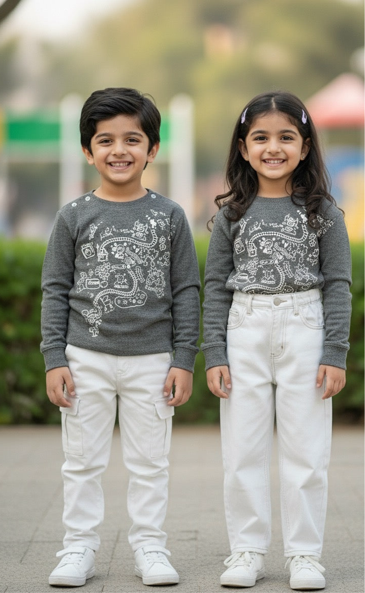 Grey Labyrinth Shirt