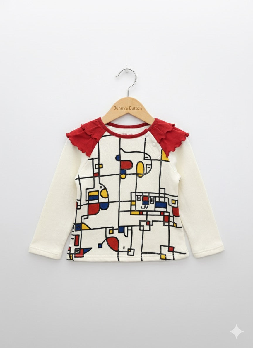 wings on the shoulder Shirt