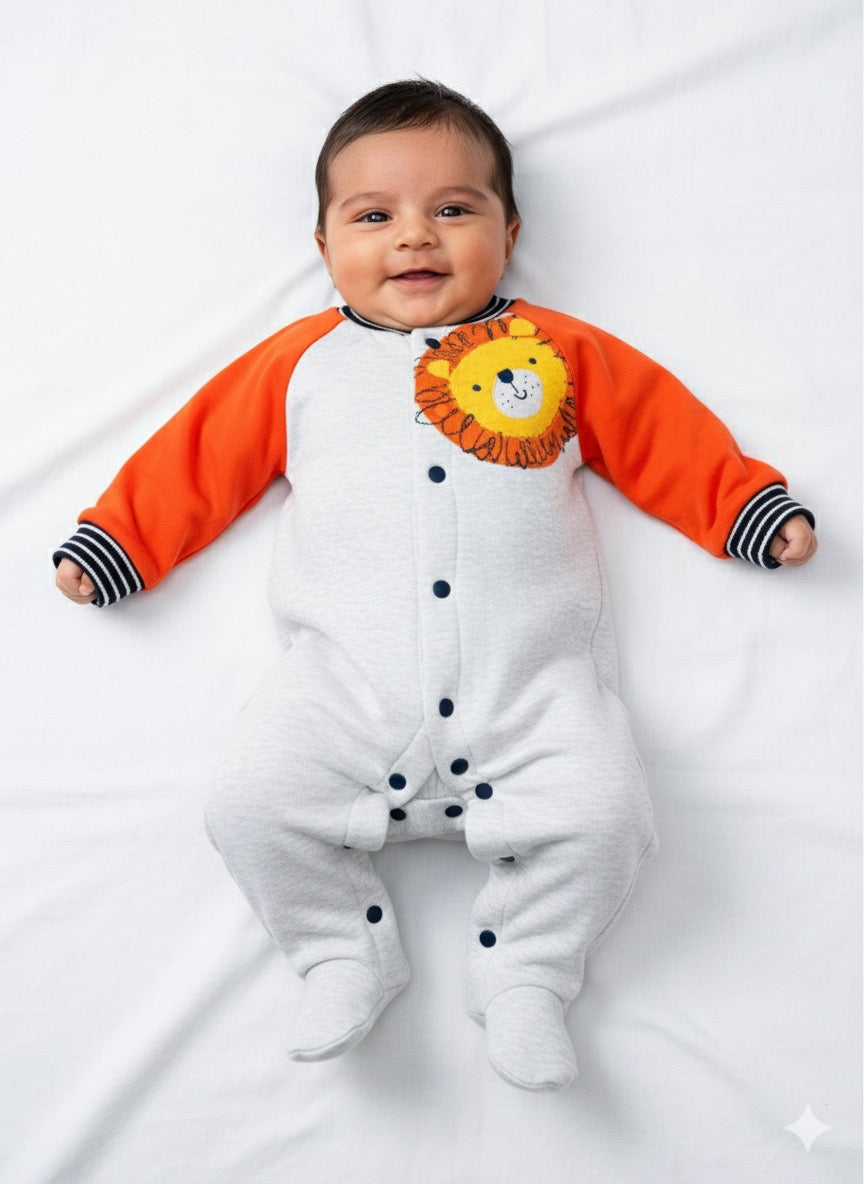 Lion Heart Baby Romper