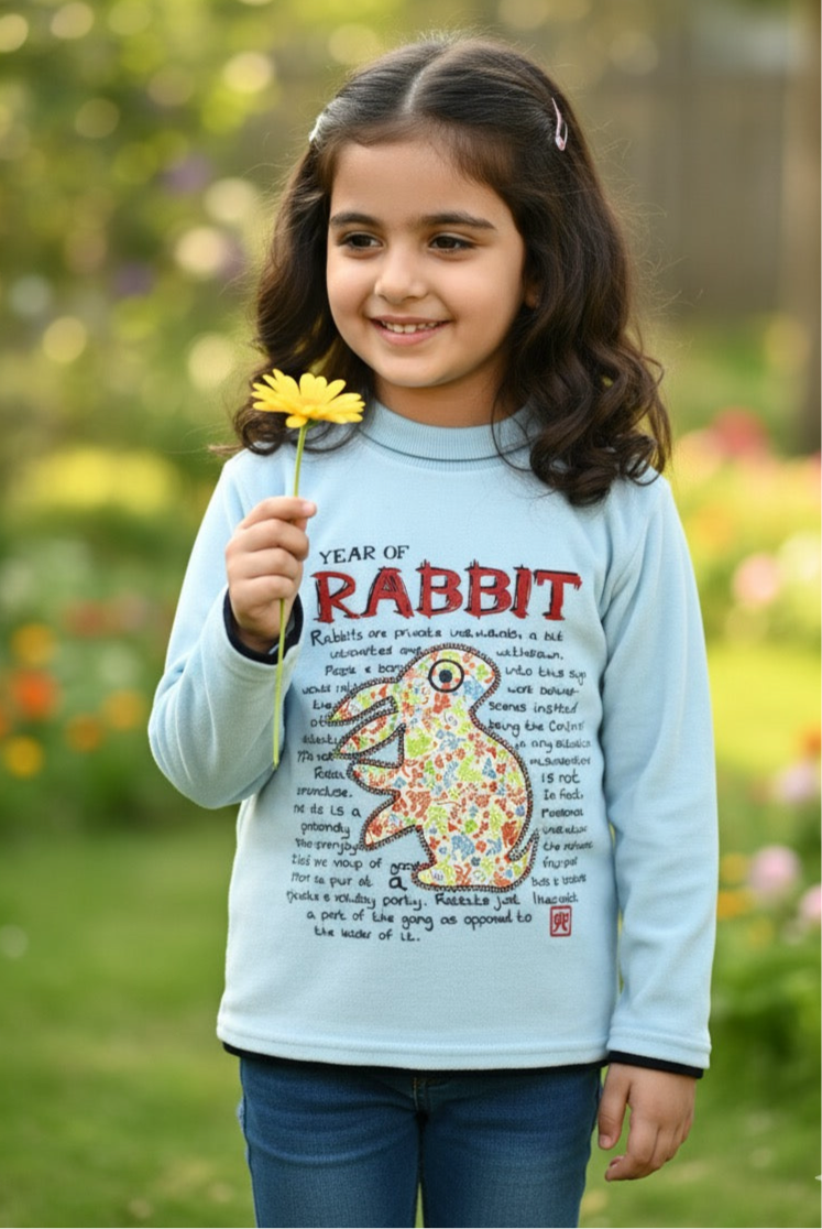 Sky Bunny's Fur Sweatshirt