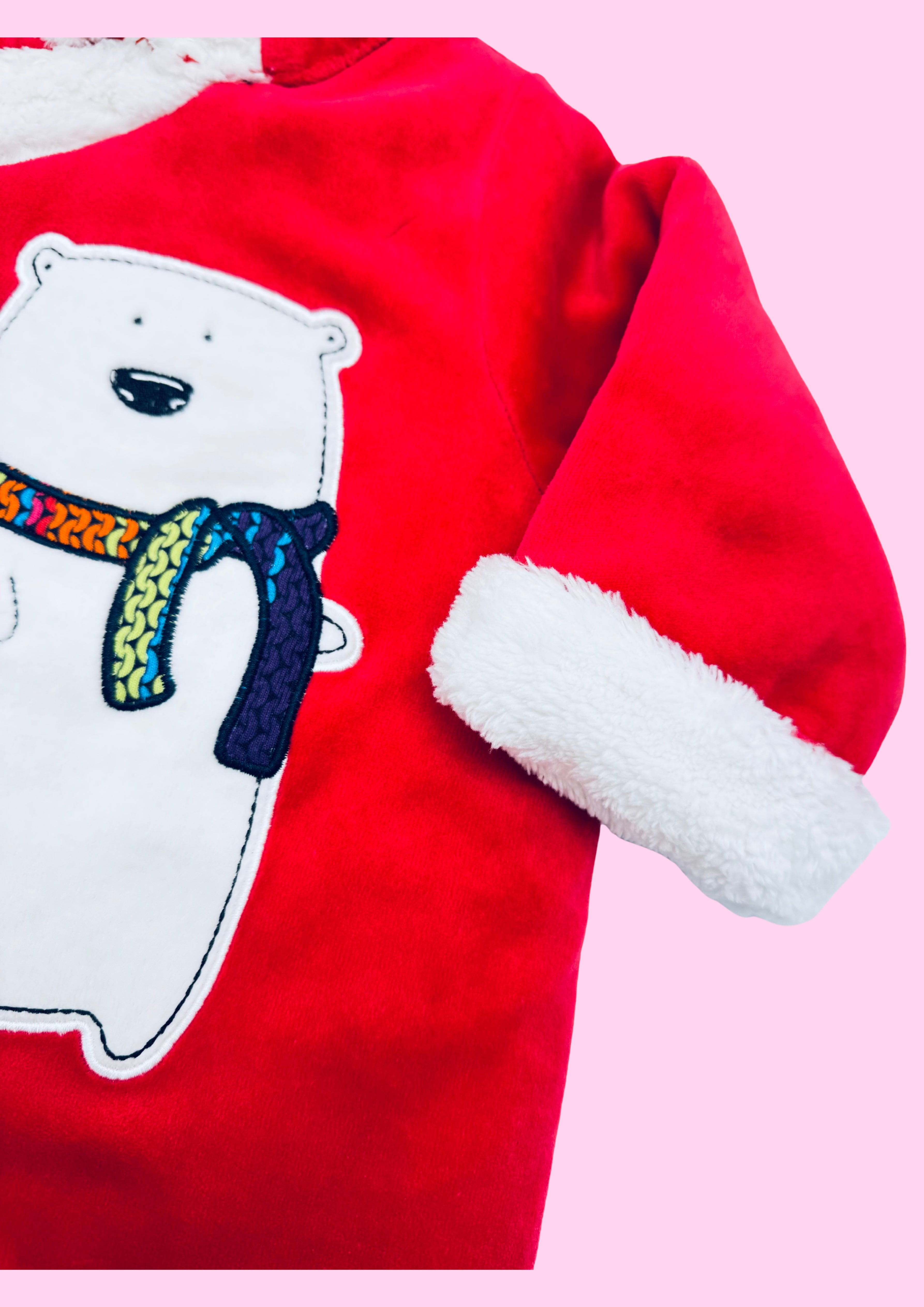 Red velvet Polar Onesie