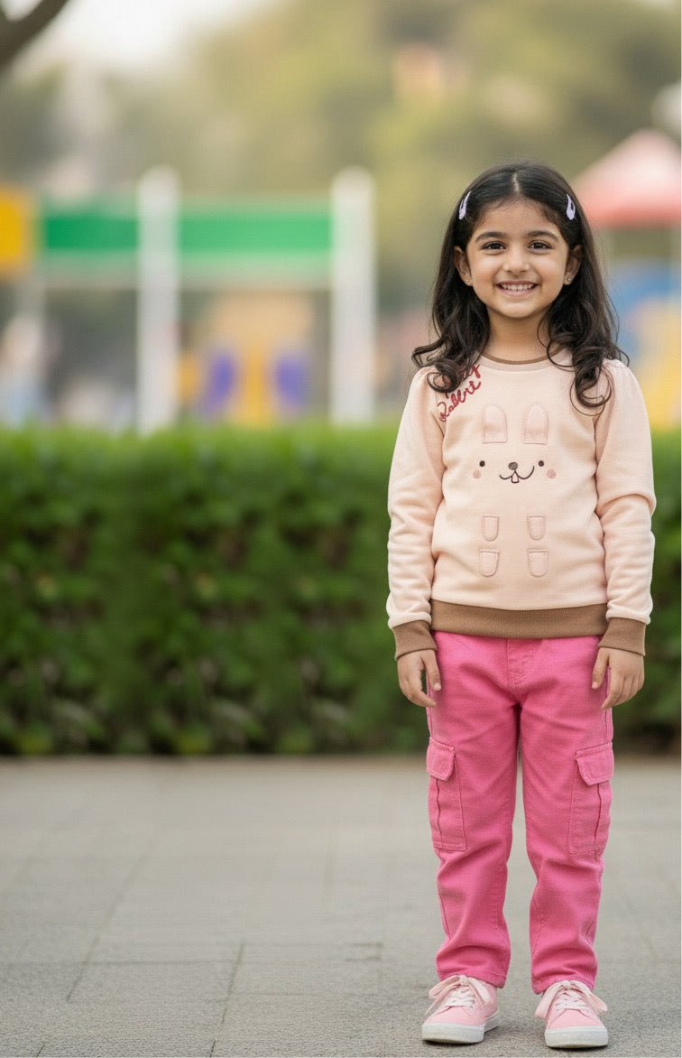 Naughty Bunny pink Shirt
