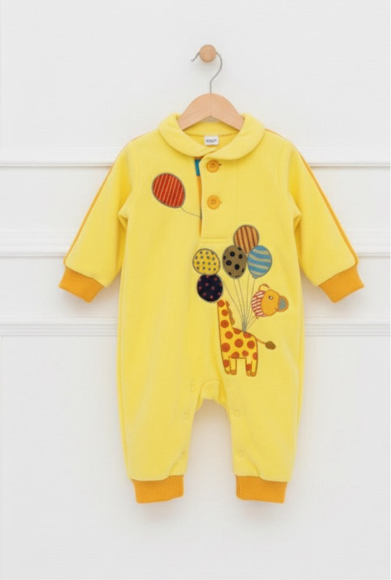 Giraffe Balloon Romper