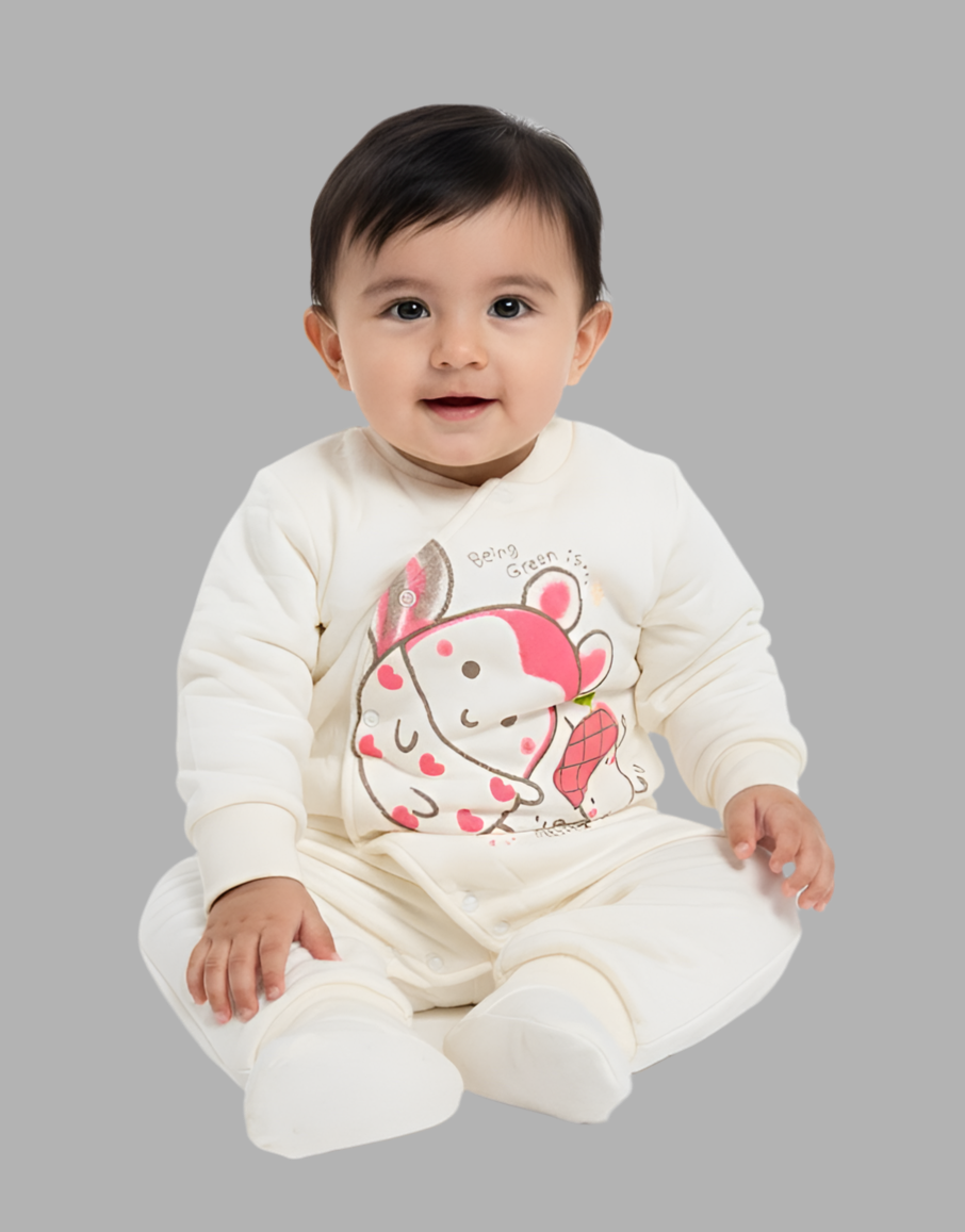 Cozy Quilty Cotton Romper