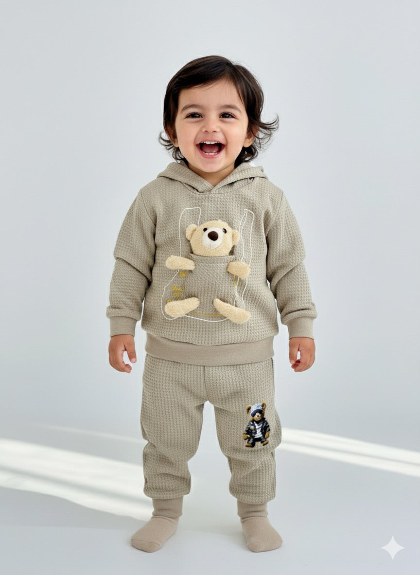 Bear Hug Hoodie Set